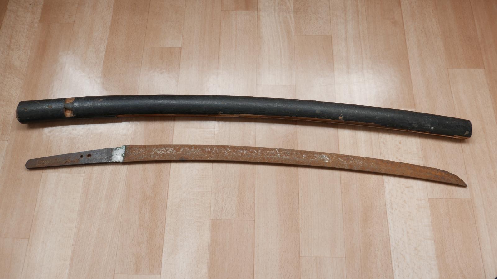 restauration du katana